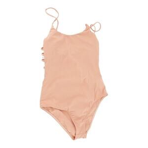 Bec & Bridge Appletini One-Piece Swimsuit Side Cut Outs Pink Barbiecore Size 4